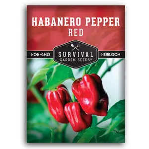 Red Habanero Pepper Seed - Fiery Red Pepper
