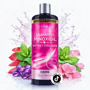 Viral Biotin + Collagen Shampoo For Women 32oz (950ML) For Her - Sulfate-Free Thickening Hair Cleanser for Fuller-Looking, Stronger Hair, Unisex Daily Scalp Care.
