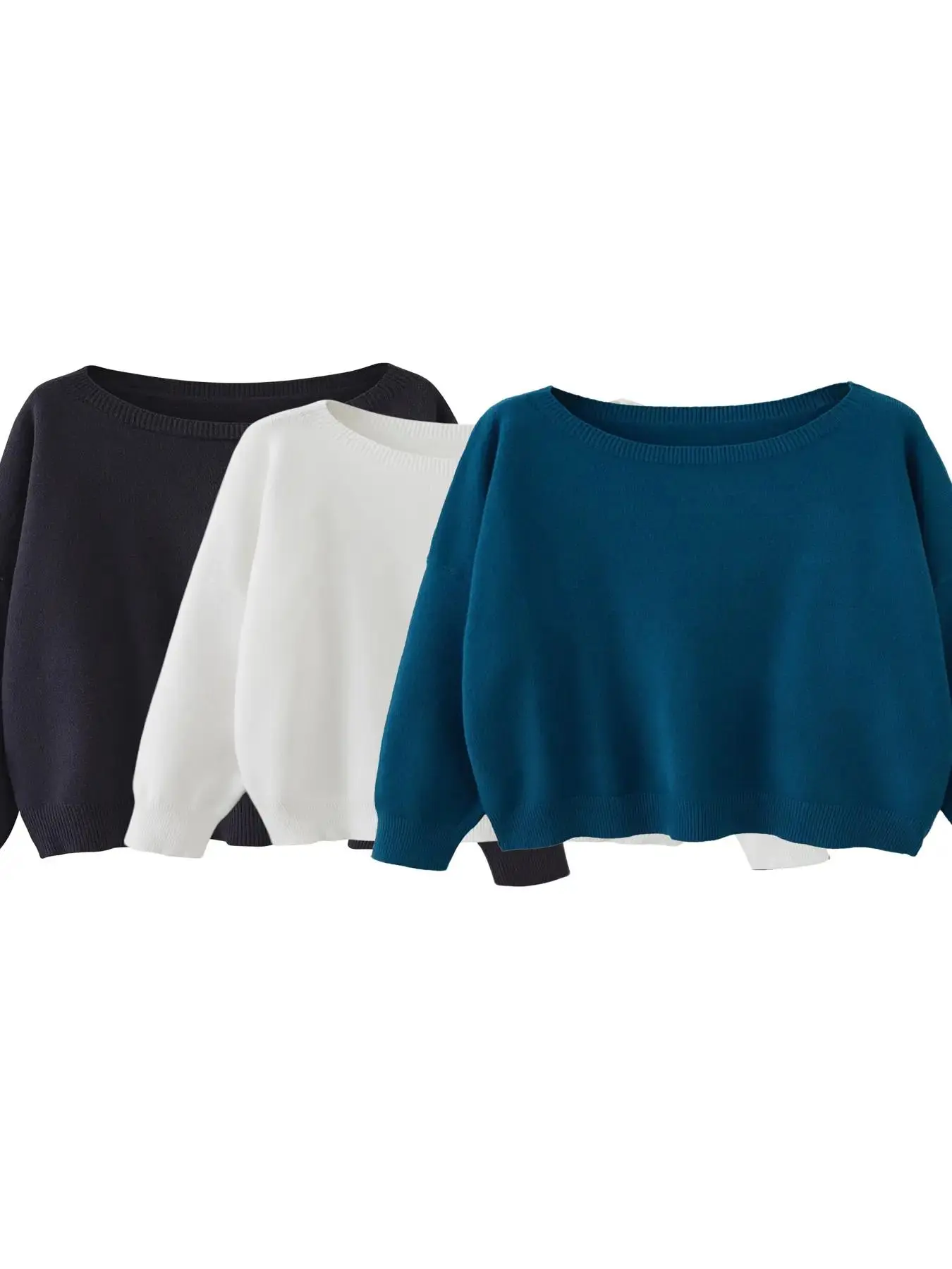 Black*1 pc+White*1 pc+Ocean Blue*1 pc