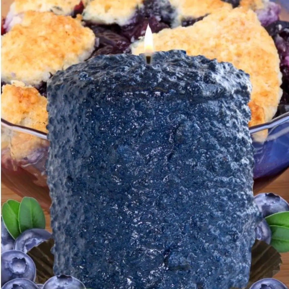 Blueberry Cobbler Hearth Candle