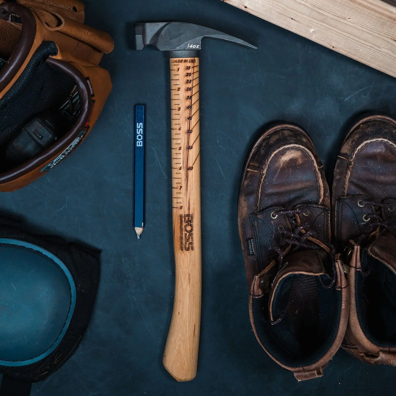 14 oz. Titanium Hammer | Hickory Handle