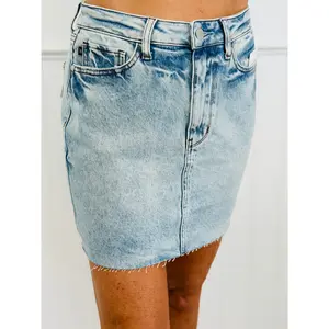 Judy Blue Medium Pocketful Of Sunshine Skirt (Reg. and Plus)