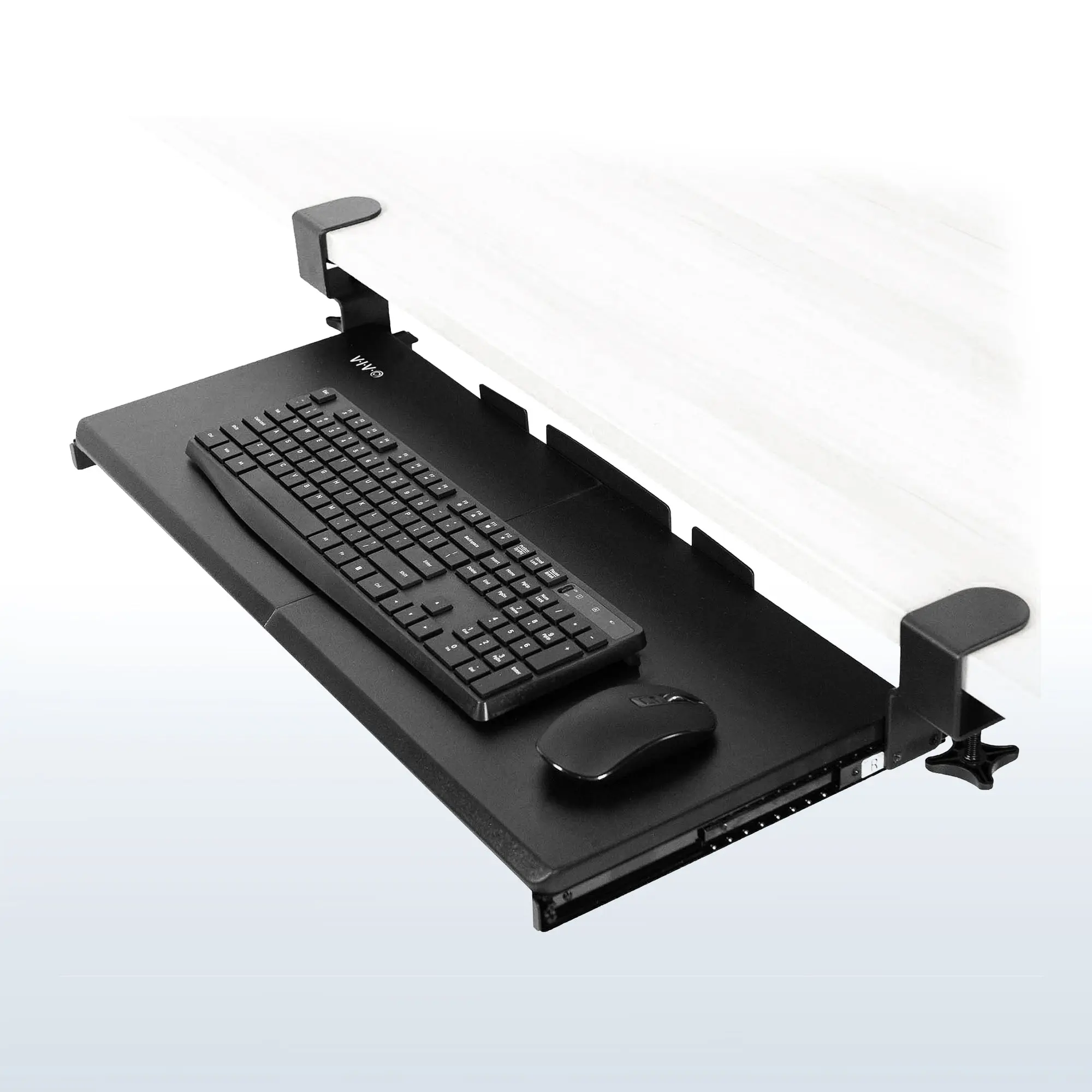 Clamp-on Keyboard Tray Clamp-on Keyboard Tray