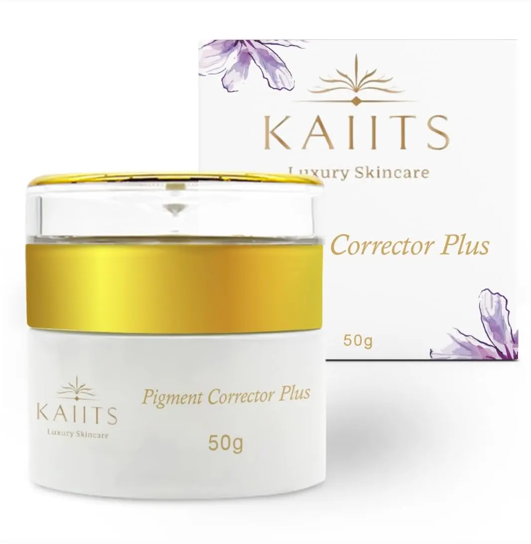 KAIITS Pigment Corrector Plus. Radiance Boosting Hyperpigmentation Face Cream with Vitamin E, Hyaluronic Acid & Alpha Arbutin – Eraser for Discolored, and Hyperpigmented Skin |1.7oz Hydrating Moisturizer Skincare Daily Radiant vitamin c hyperpigmentation