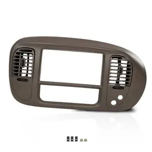 Fit For 97-03 Ford F150 Expedition Brown Center Dash Radio Bezel w/ Air Vent