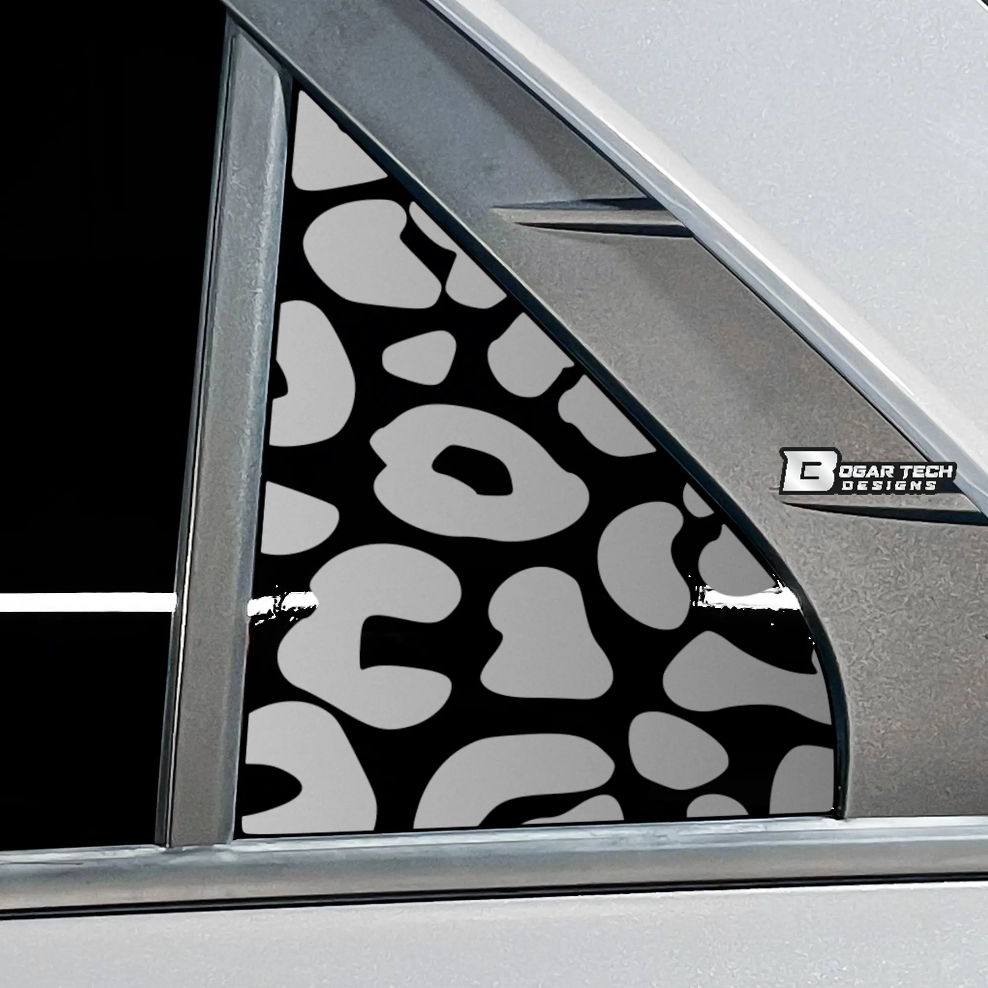 Animal Leopard Cheetah Cow Window Vinyl Decal Stickers Fits Kia Niro 2023-2026