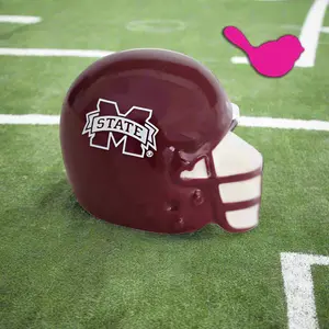 Nora Fleming Mini Mississippi State University Helmet