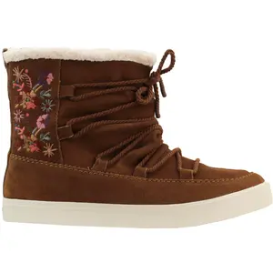TOMS Womens Alpine Winter Casual Boots Ankle - Brown