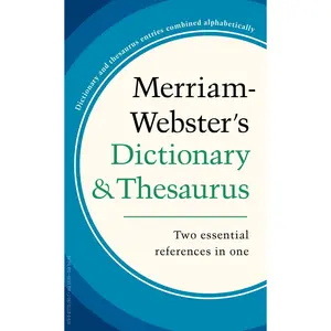 Merriam-Webster's Dictionary and Thesaurus -- Merriam-Webster - Mass Market Paperbound