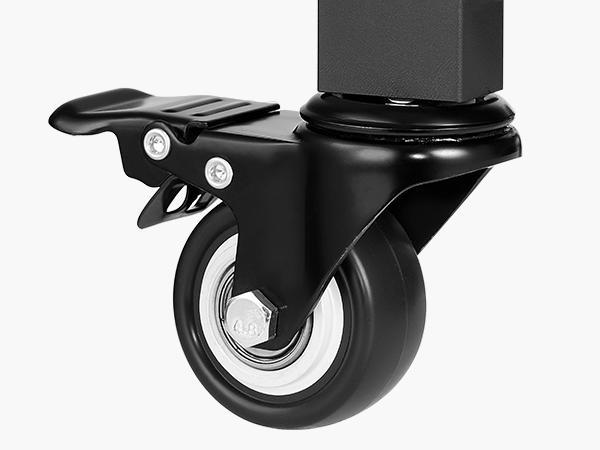 【Summerfinds】VEVOR Water Jug Holder3 Tiers Double Rows 3 and 5 Gallon Water Bottle Holder for 6 BottlesHeavy Duty Jug Rack Organizer with Casters and HandlesFoldable for KitchenOfficeLiving RoomBlack