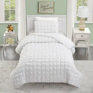 Urban Playground Twin/Twin Extra Long Dreamy Clouds 2pc Printed Kids' Quilt Set White