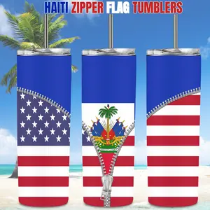 American/Caribbean Flag Tumblers