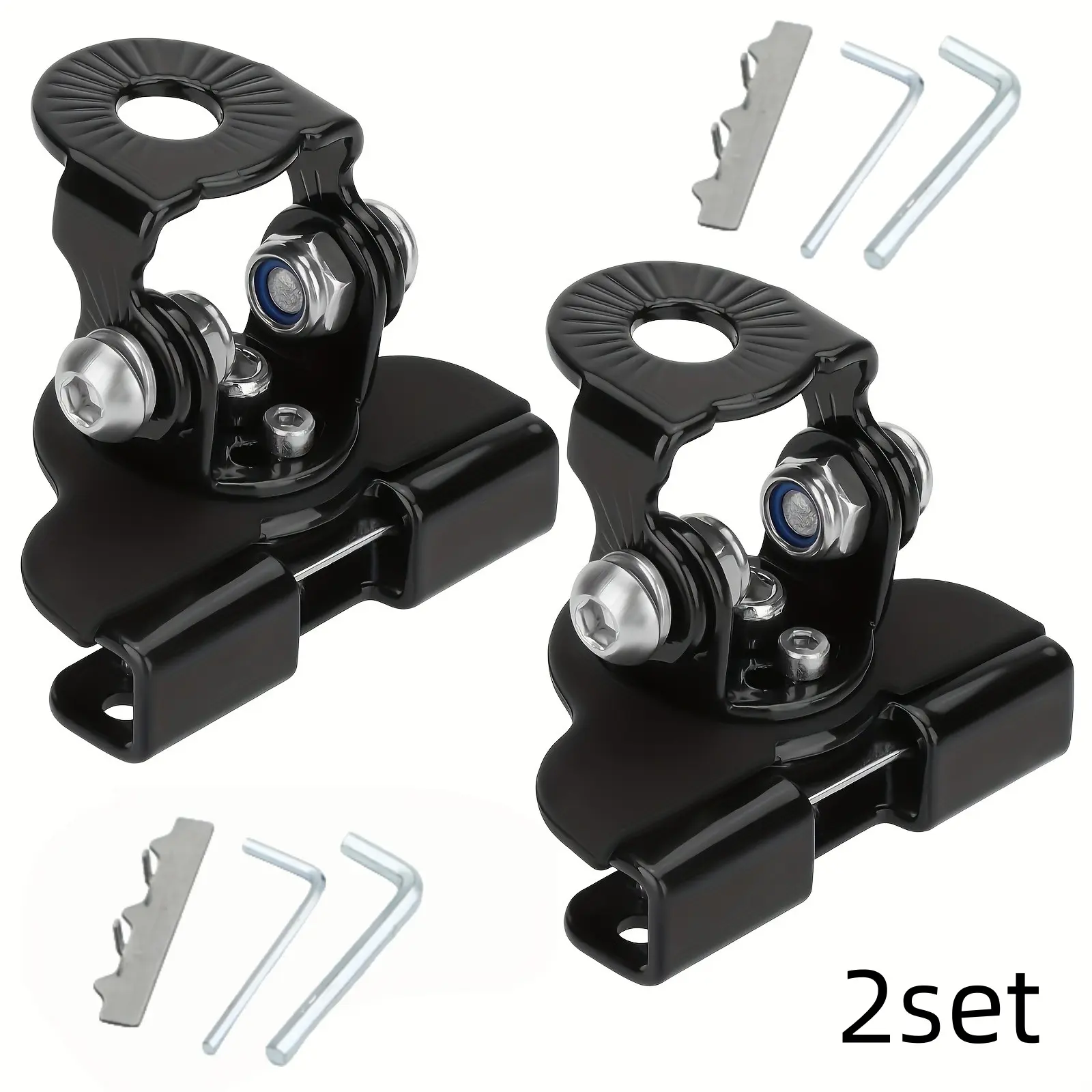 Adjustable LED Light Bar Mounts, Durable Aluminum Material, Easy Installation for Cars Trucks Utv Suv, Non-Destructive Design, Vehicle