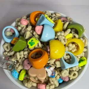 Charm Pop Acrylic Rings