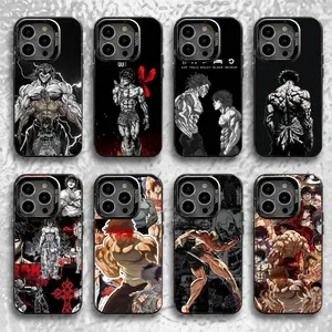 Comic H-Hanma Baki Phone Case For iPhone 17 16 15 14 13 12 11 Pro Max Plus Air & Galaxy S22 23 24 25 The Best Halloween Gifts Fans Phone Case Cover