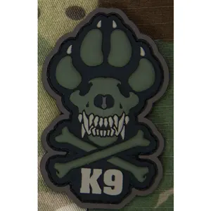 K9 3IN PVC MORALE PATCH