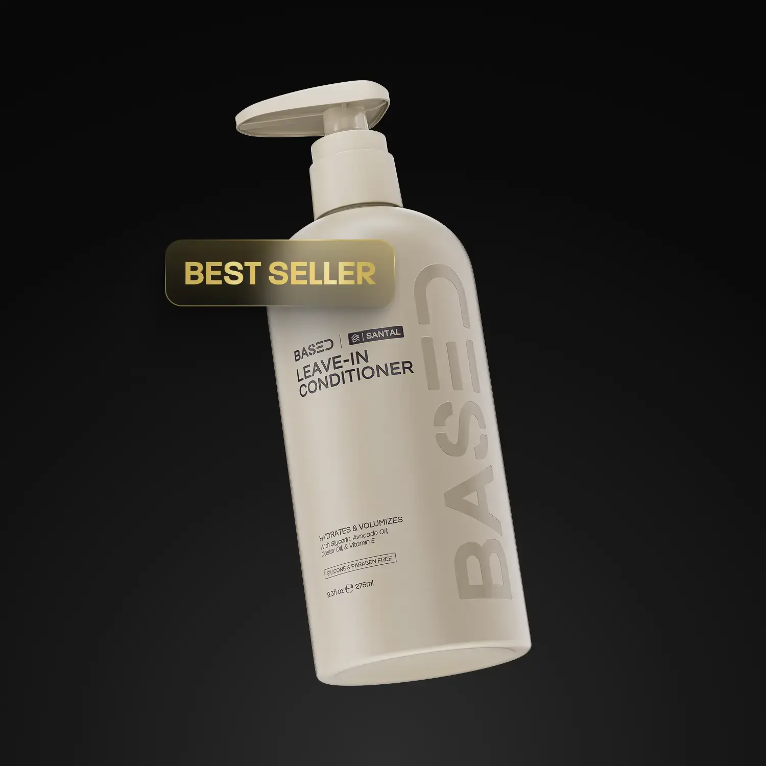 BASED Leave-in Conditioner | Instant Hydration & Anti-Frizz | Simple, Effective, BASED.