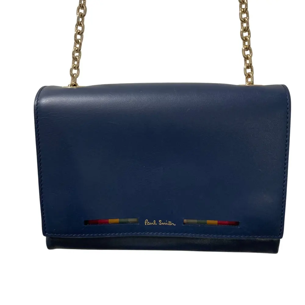 Pre-owned Paul Smith Others Shoulder Bags Leather Chain Shoulder Bag