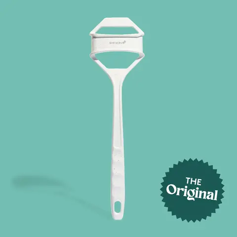 Sud Scrub Extender Handle, Back Scrubber Attachment For Silicone Body Scrubber, Bath Accessories for Shower Brush