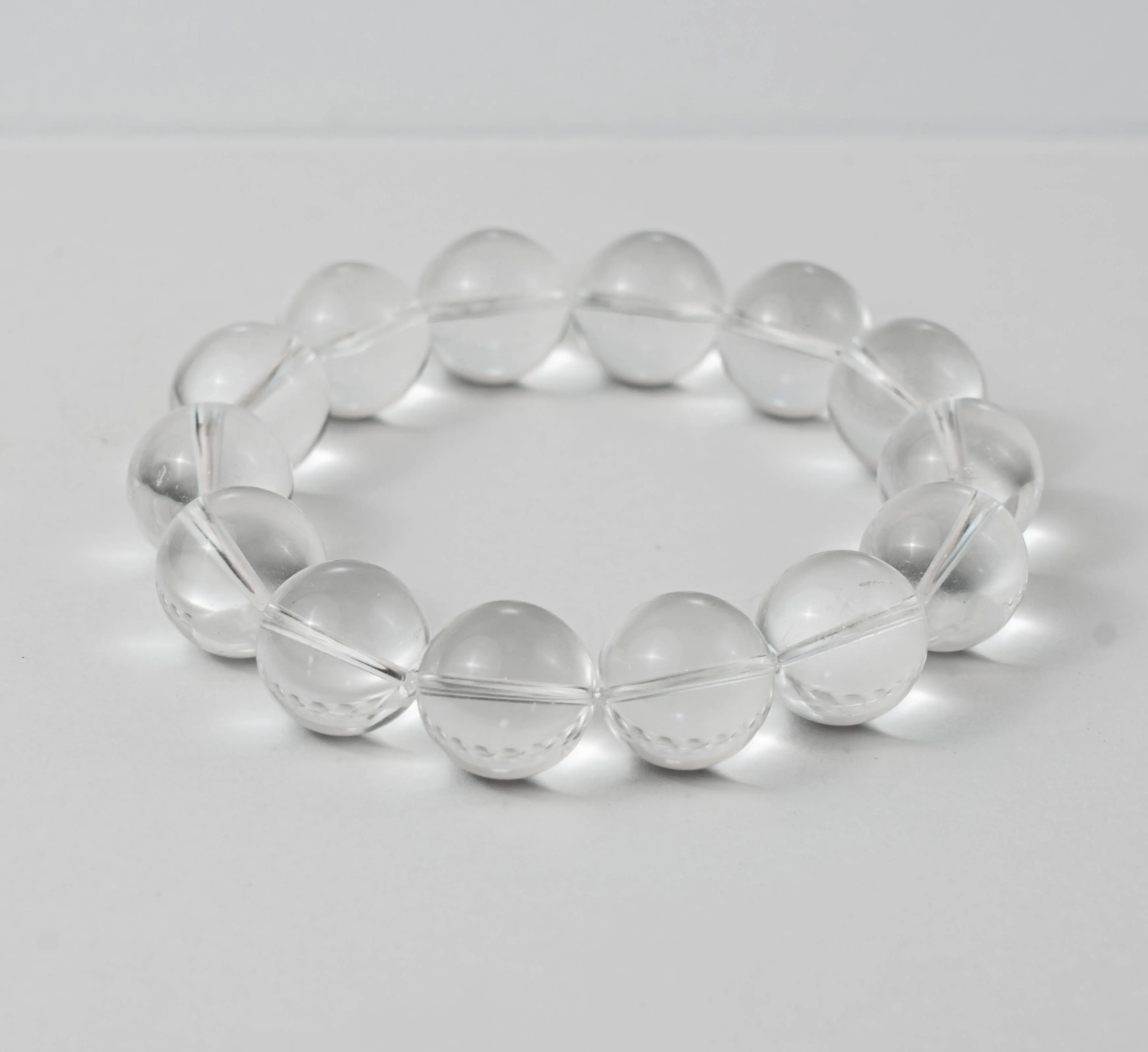 E.Mysterious Eastern Power — Clear Energy White Crystal Strand