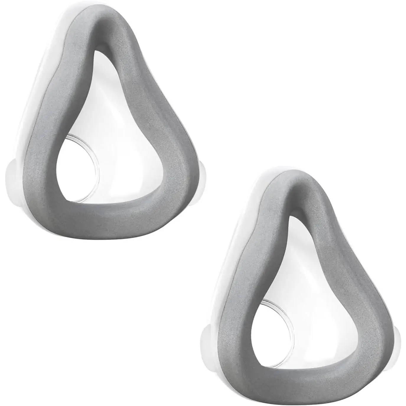 2-Pack Memory Foam Replacement Cushions for AirTouch F20 Full Face Mask, Ultra-Soft Contoured Fit for CPAP/BiPAP Users, Leak Proof, Reduces Red Marks, Medium Size (M2026), Daily, Easy Maintenance & Daily Care, High-Density Foam, Do Not Submerge In Water,