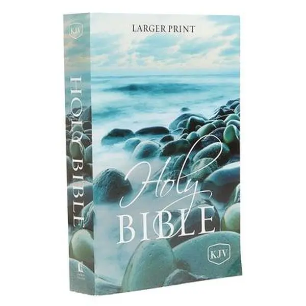 USED Book - KJV, Holy Bible, Larger Print, Paperback by Thomas Nelson (Paperback) - english