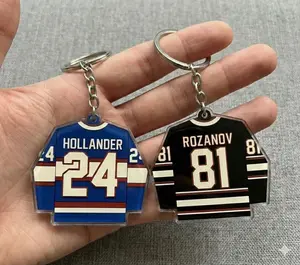 Heated Rivalry & Hollanov Inspired 1-Sided Acrylic Keychains / Bag Charms, Team Rozano Keychain