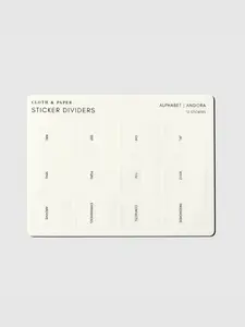 Planner Sticker Dividers