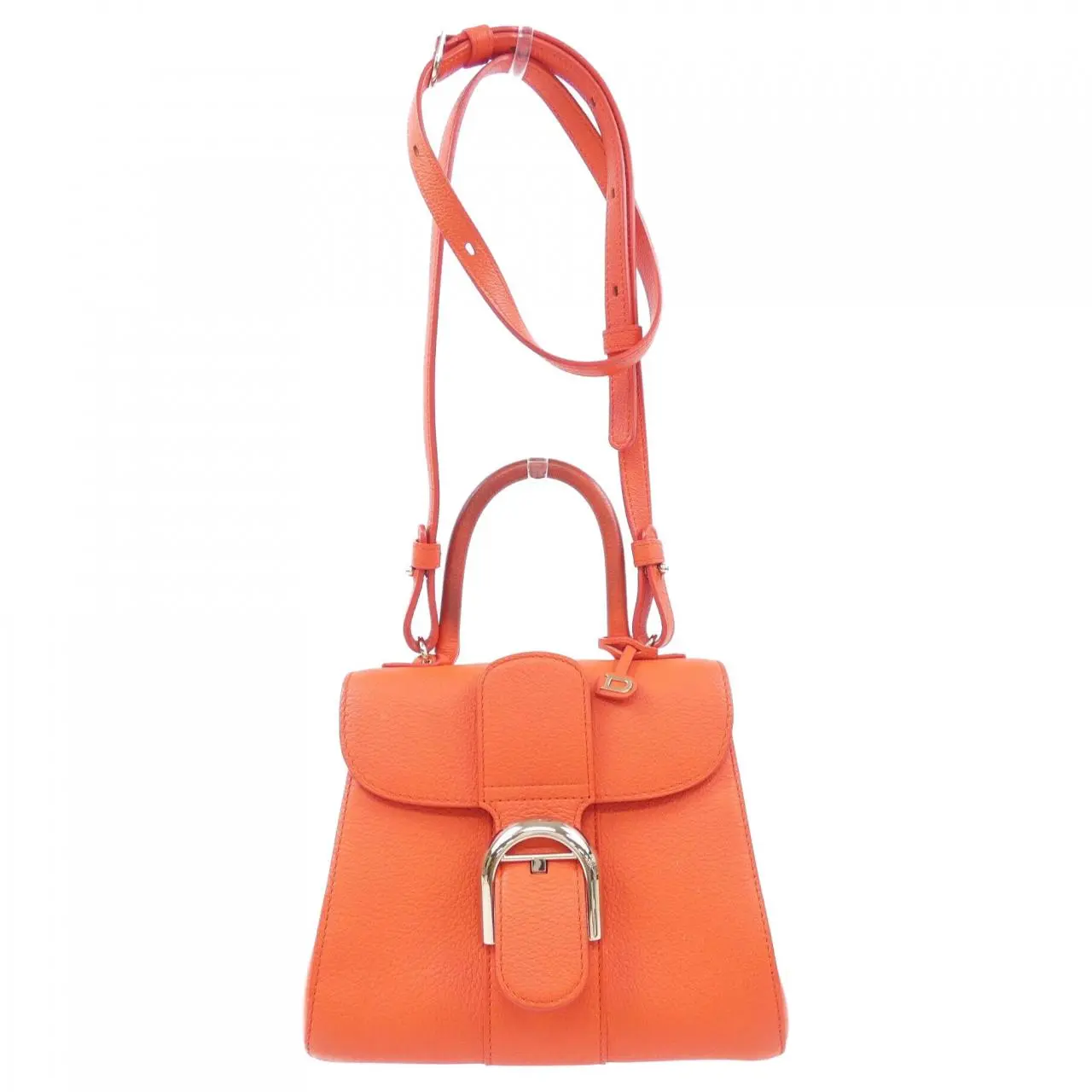 Pre-owned delvaux Calfskin Shoulder Bags Brillant Bag