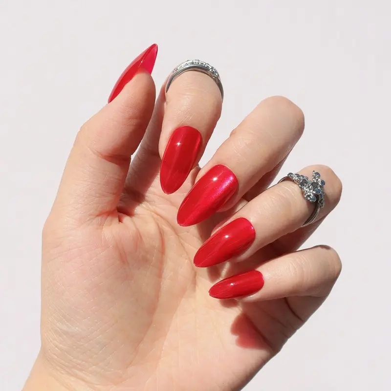 nails for prom red dress Red Nail Inspiration for Prom Looks