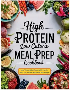 High Protein Low Calorie Meal Prep Cookbook: Save Time and Eat Smart with Protein-Rich, Low-Calorie Meals With 115+ Recipes