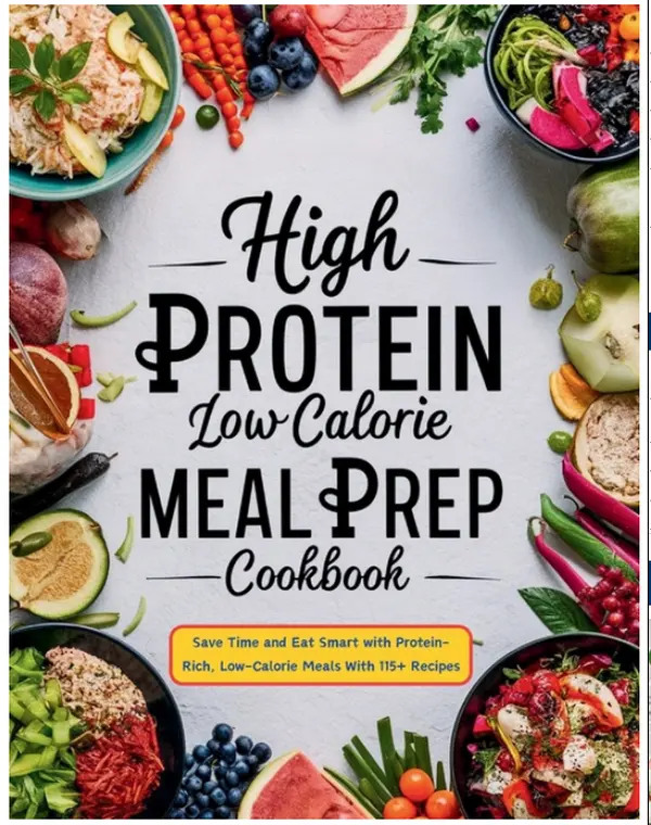 High Protein Low Calorie Meal Prep Cookbook: Save Time and Eat Smart with Protein-Rich, Low-Calorie Meals With 115+ Recipes