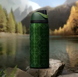 OW 32oz Winter Limited Stainless Steel Insulated Water Bottle Hand Washing Recommended For The Bottle Body, Ensuring Convenient And Hassle-Free Daily Maintenance. It Features 24-Hour Long-Lasting Hot And Cold Retention. Drinkware Flasks Lid Portable Mug