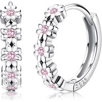White Gold - Pink CZ