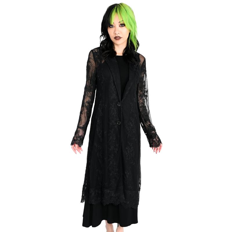 Ingrid Lace Trench Coat