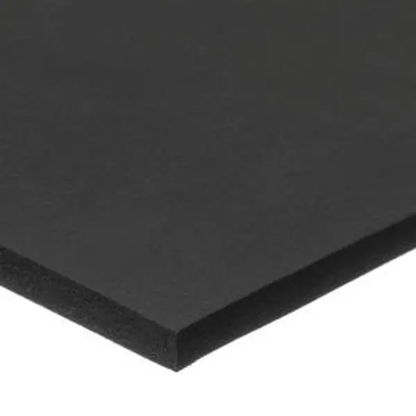 USA Sealing B2308428 0.12 Thick x 39 x 78 in. Long Polyurethane Foam Sheet with Acrylic Adhesive - Black