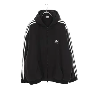 Pre-owned Balenciaga Polyester Small Leather Goods x adidas Sweatshirt