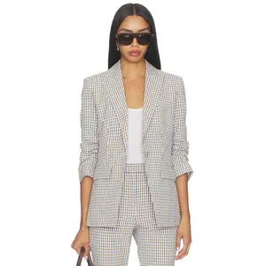 Veronica Beard Clayton Dickey Jacket in Acorn Multi