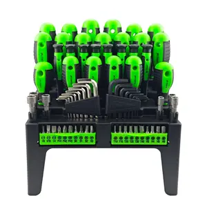 69-Piece Magnetic Screwdriver Set, Plastic Grade, Men's Tools