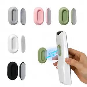 2026 New 5 Pack Magnetic Remote Holders, upgraded silicone wall mount design. Strong magnetic and self-adhesive, no drilling needed. Perfect for TV, fan and air conditioner remotes, saving space and keeping items neatly organized at home.