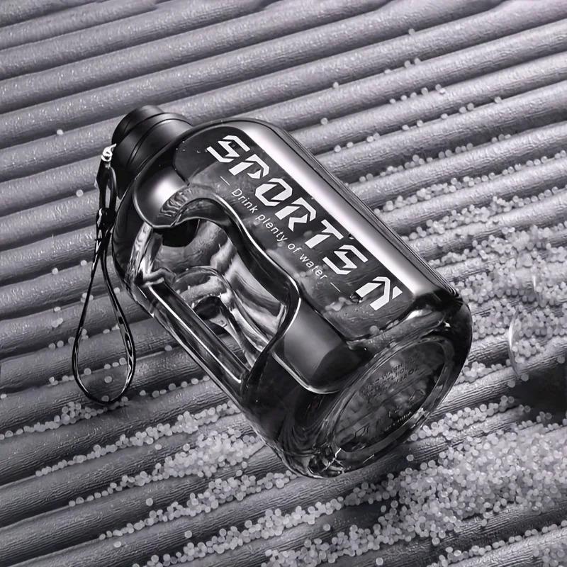 57.48oz Large-Capacity Sports Water Bottle with Straw - Durable PC Material, Ideal for Gym, Travel, Camping, Hiking & Fishing