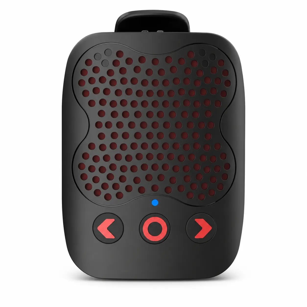 Wearable Bluetooth Speaker with Magnetic Clip, BT 5.4, 6W Max, 80g Lightweight Clip-On Speaker with TWS Pairing for Work, Travel and Outdoor Use
