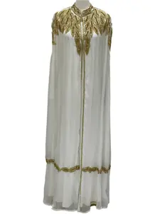Elegant Modest Fashion Cape Cardigan At Palestinian Elegance