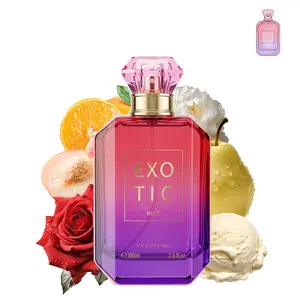 ROSE | Warm Floral Fruity | EDP Luxury Women Perfume 100ml | Juicy Pear,Rose,Peony & Vanilla | Date Night,Daily Wear & Weekend Outing Long Lasting