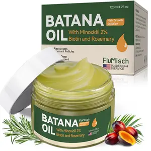 Batana Oil for Hair Growth, Natural Rosemary OilHair Growth Serum, with Minoxidil Biotin forDamaged Hair, Increase Thickness and PreventLoss.