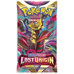 Pokémon Lost Origin Booster Pack - 10 Additional Game Cards for Trading Card Enthusiasts Mystery Surprise Inside Collectible Edition