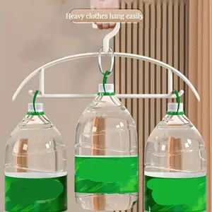 Traceless Clothes Hanger Home Clothing Protector No Bunching Deformed Drying Rack Anti-Slip Shoulder Angle Closet Hanging Stand Christmas Gift