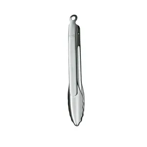 Rösle 12" Stainless Steel Tongs – One-Handed Lock & Release BBQ and Kitchen Tongs