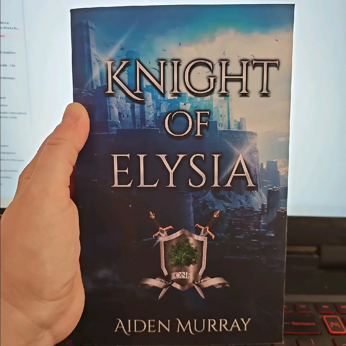 Knight of Elysia Trade Paper Signed
