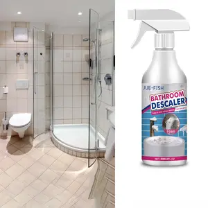 Bathroom Cleaner Set of 2, Effective Stain Remover for Shower Room, Bathtub Limescale Removal, Sink Cleaning, Home Care Essentials, Cleaning Foam Spray
